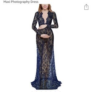 Maternity photo shoot dress